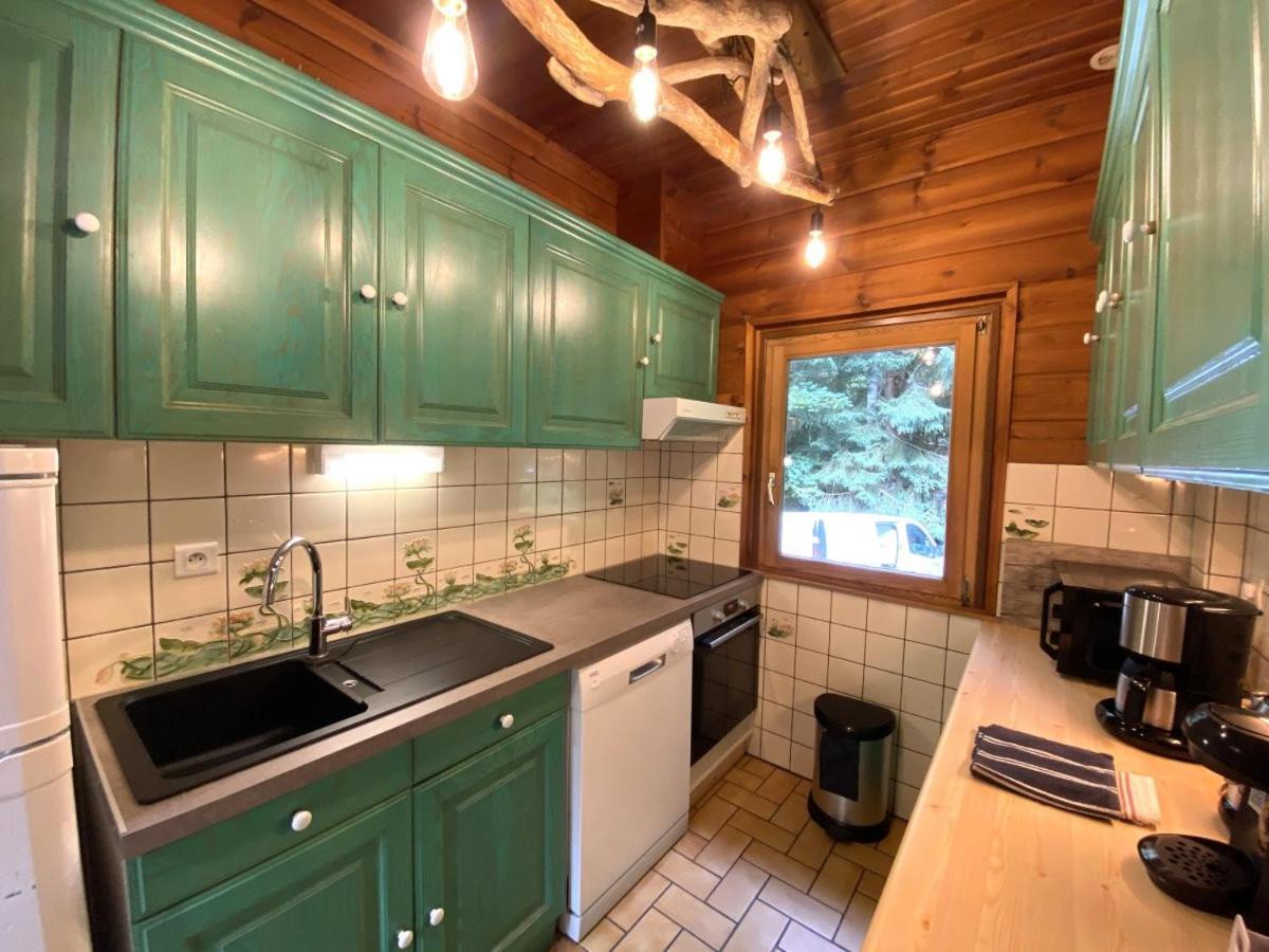Le Fishing Lodge Chalet En Bois Avec Bain Nordique La Bresse Ngoại thất bức ảnh